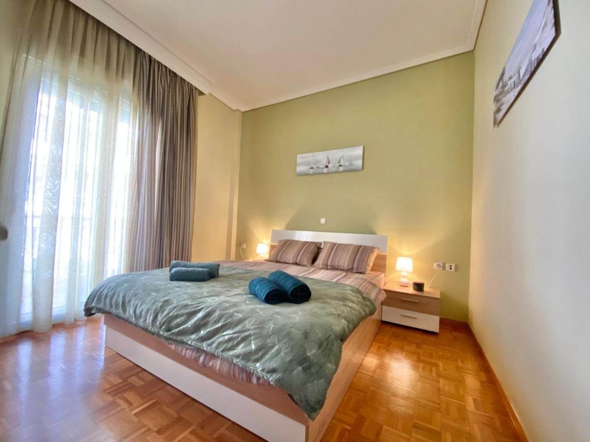 George & Nia Apartment - Central Kavala With Panoramic Terrace View Zewnętrze zdjęcie