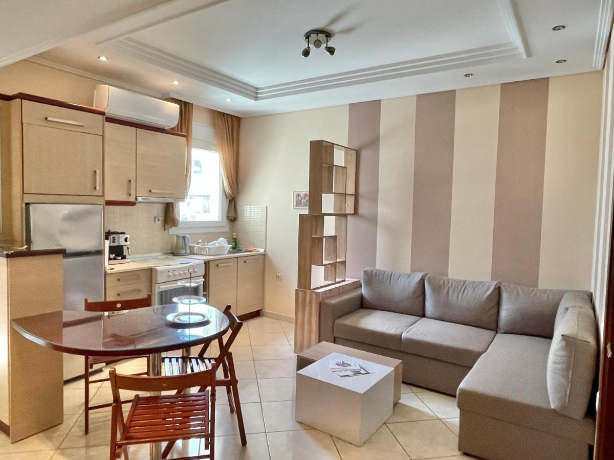 George & Nia Apartment - Central Kavala With Panoramic Terrace View Zewnętrze zdjęcie