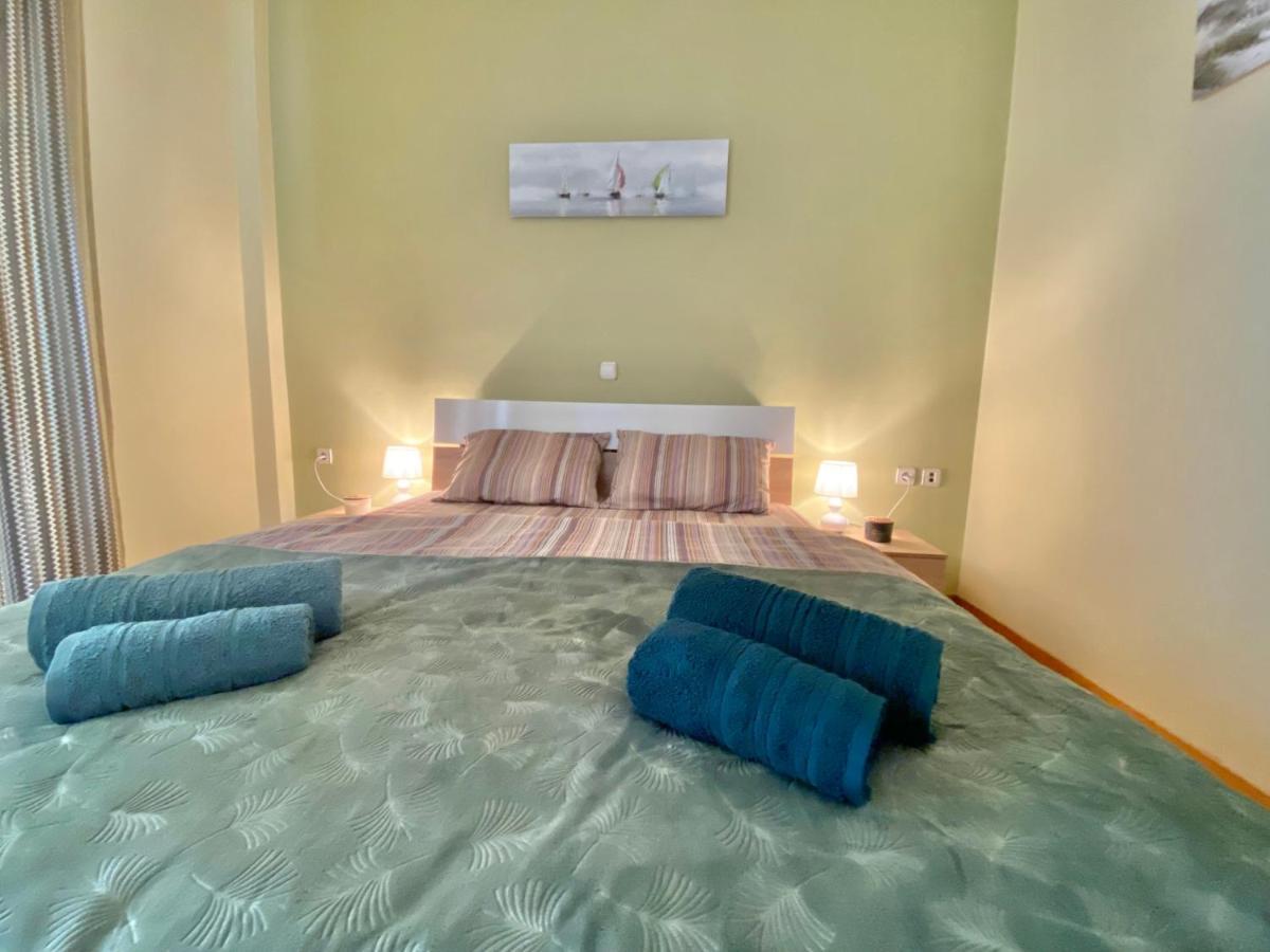 George & Nia Apartment - Central Kavala With Panoramic Terrace View Zewnętrze zdjęcie